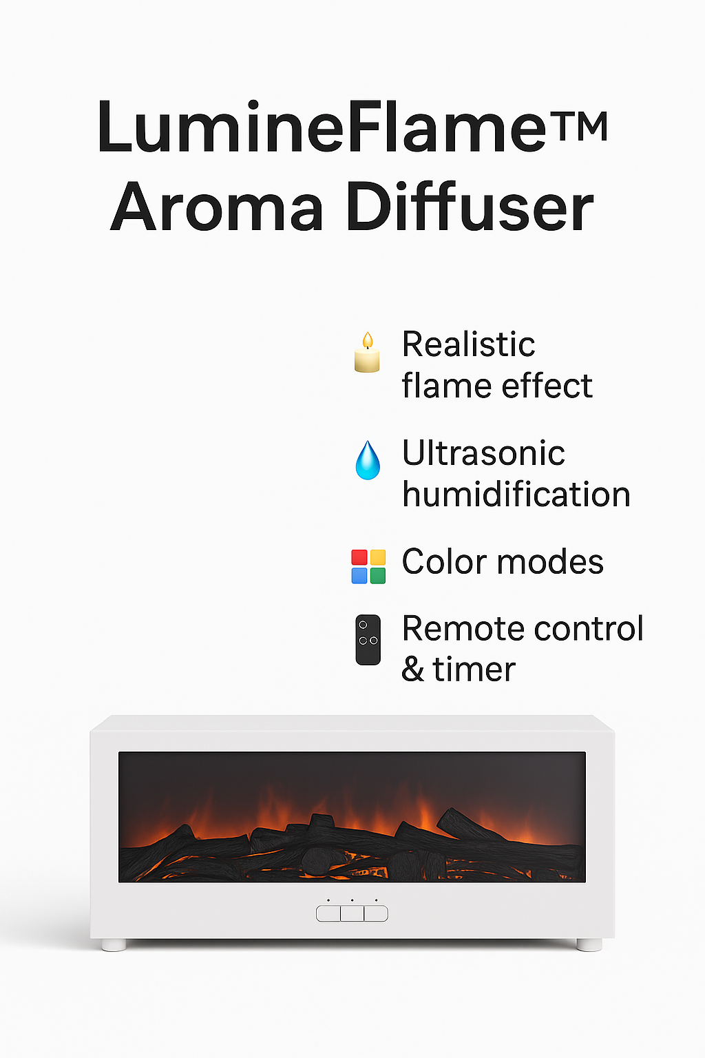 LumineFlame™ Aroma Diffuser